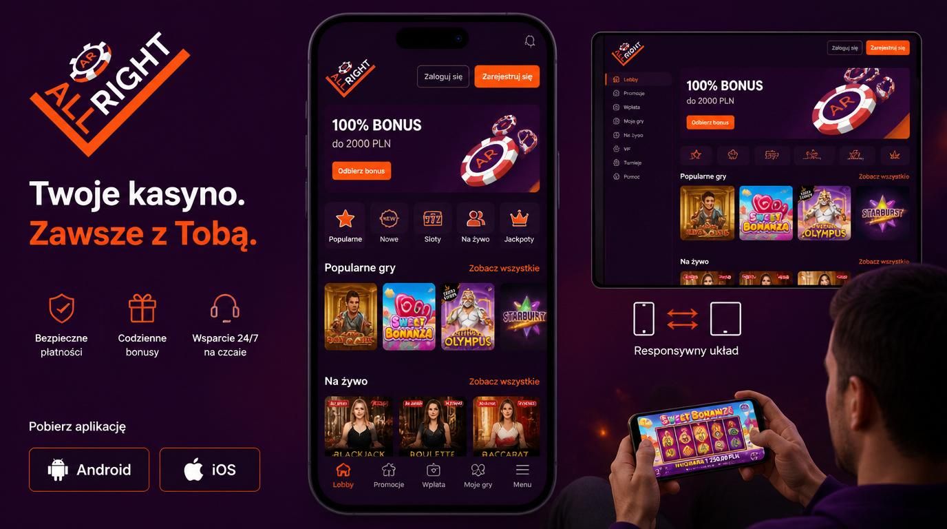  Grafika przedstawiająca komfort i design mobilnej wersji kasyna  